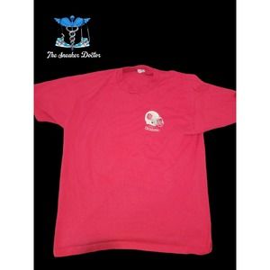 Vintage 90s Single Stitch Made in the USA College Ware University of Oklahoma So